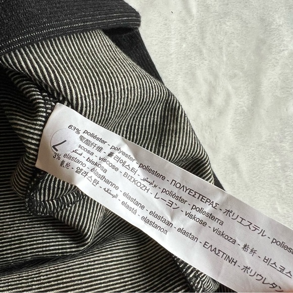 New Zara Women’s Longsleeve Stripped Dress - Picture 5 of 6